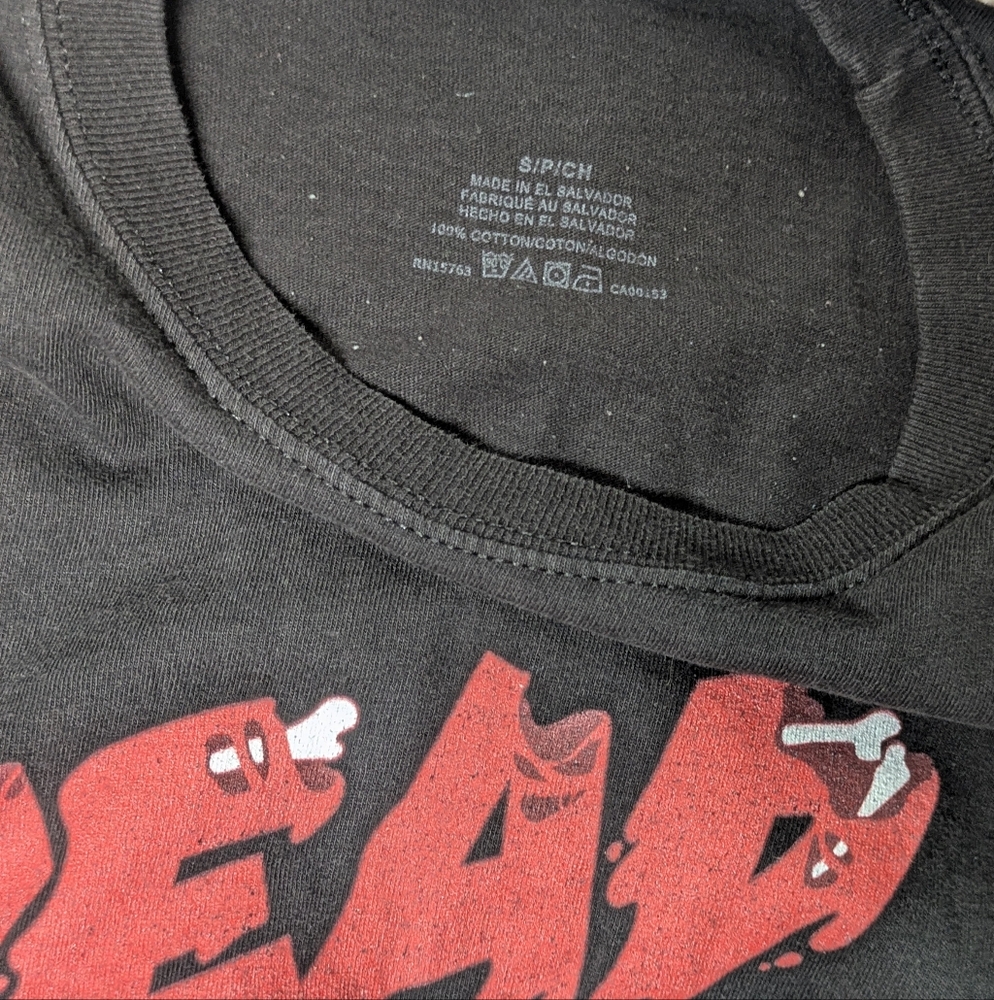 Official 🥩Dead Meat🥩 [Podcast, Kill Counts, Etc] Black Graphic T-Shirt - Picture 4 of 5